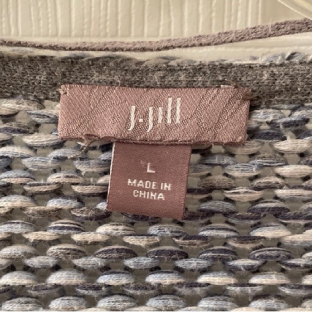 ✨HOST PICK✨ J. Jill marled long cardigan sz L - Picture 4 of 6